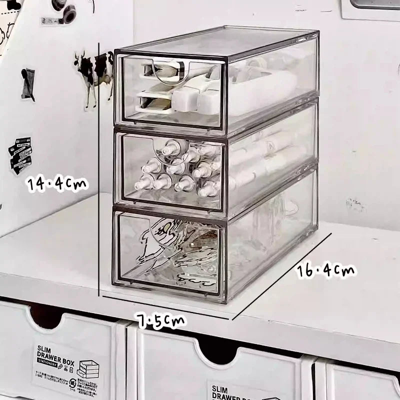 Roomify Clear Acrylic Desk Vault