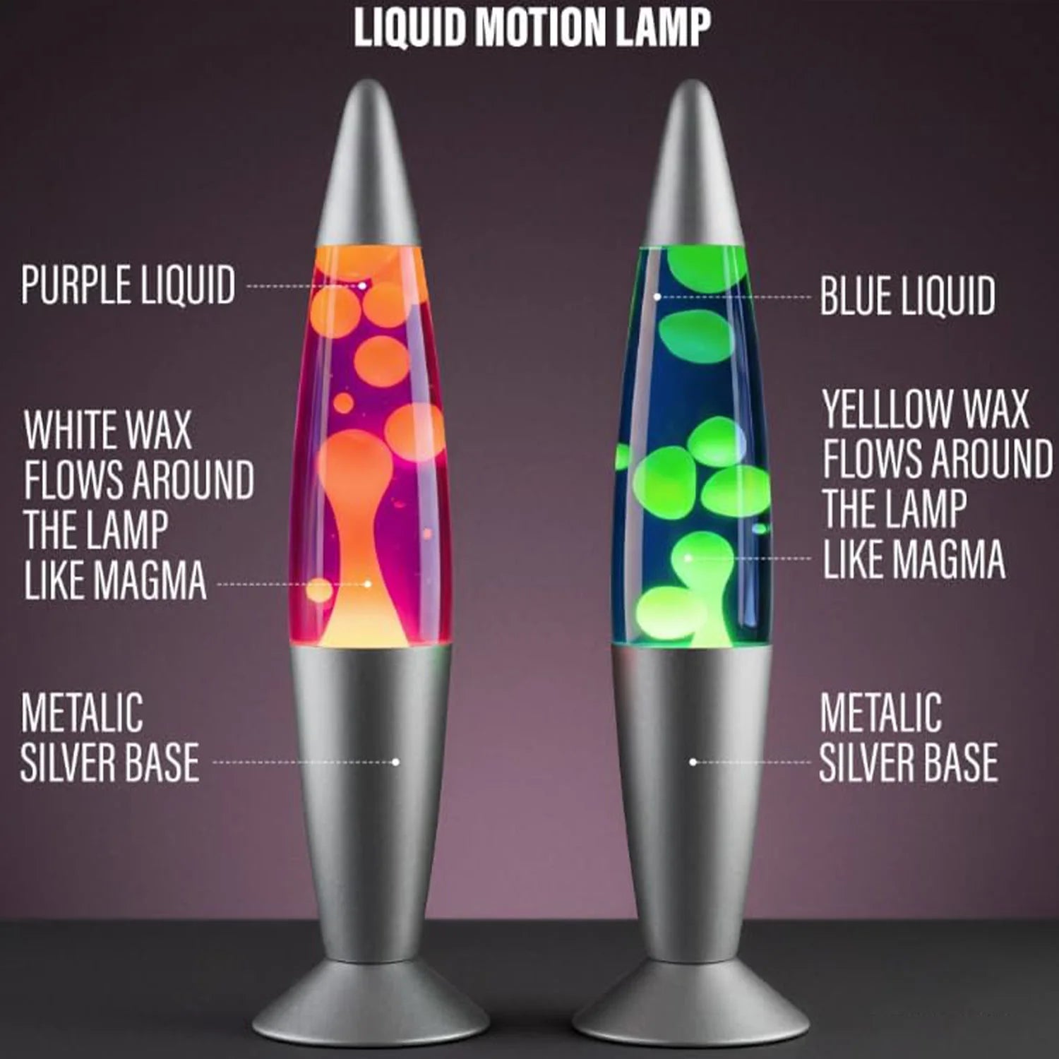 Roomify Retro Lava Lamp