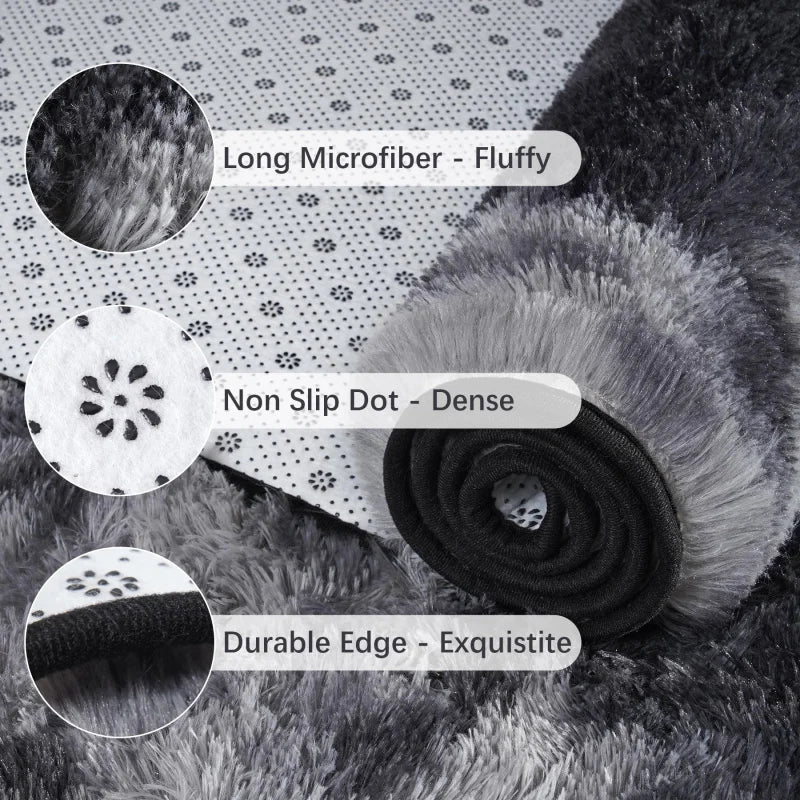 Roomify Midnight Plush Area Rug