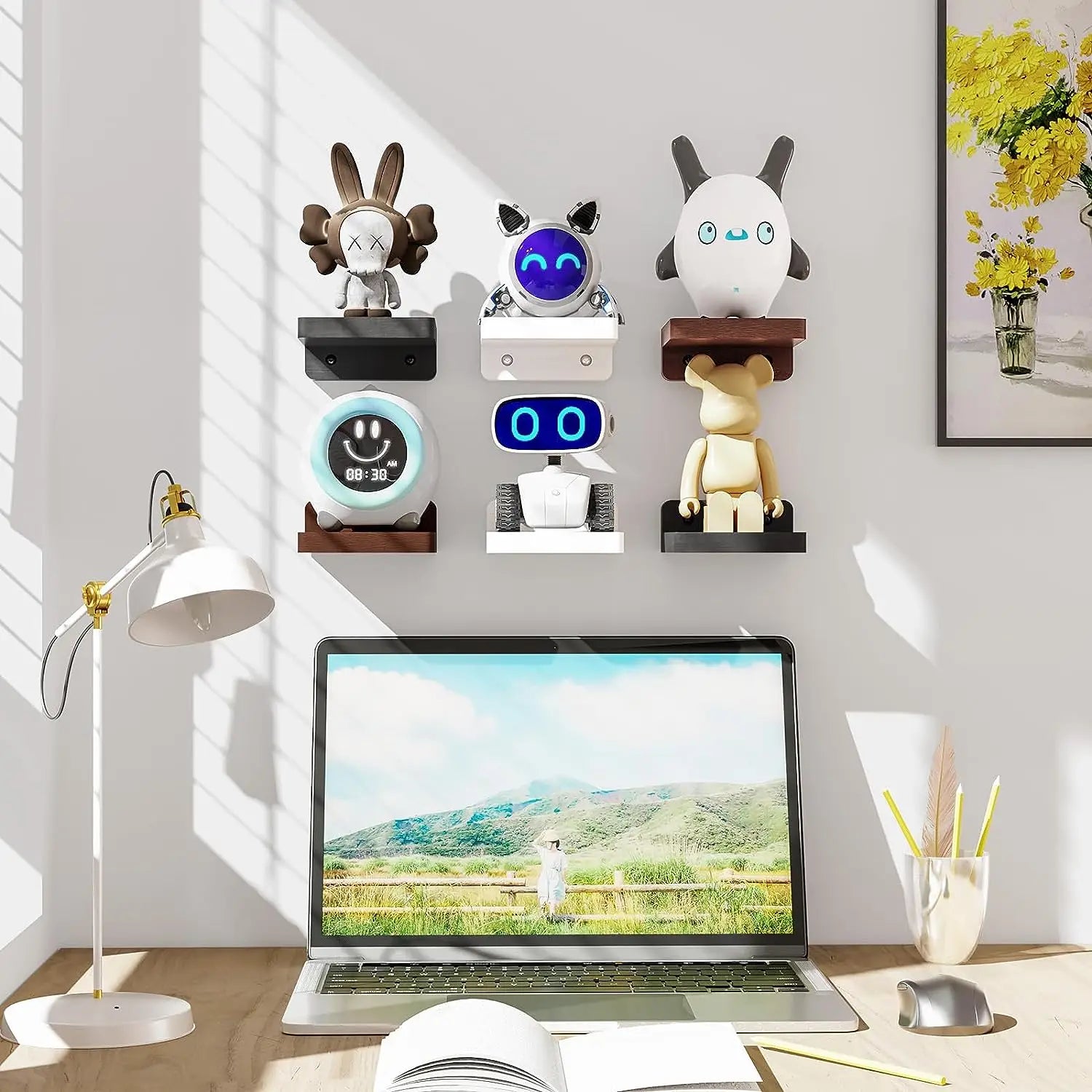 Roomify Minimalist Display Shelves