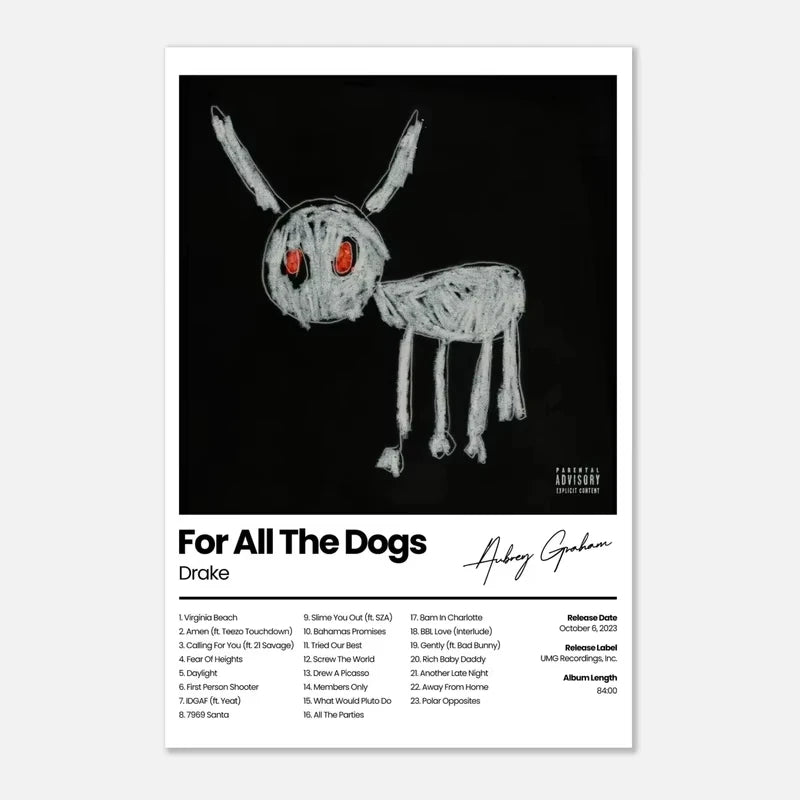 Roomify Iconic Album Posters