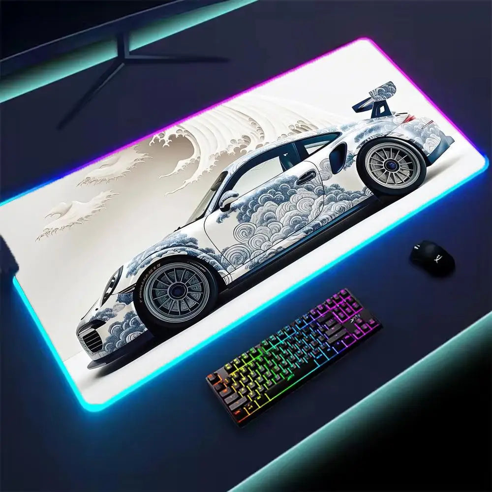 Roomify Drift RGB Desk Mat