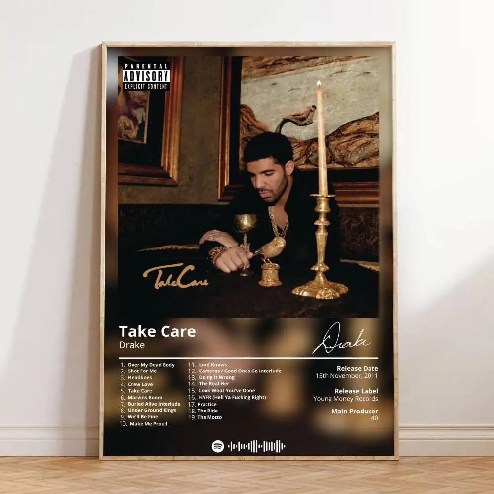 Roomify Hip-Hop Album Poster Set