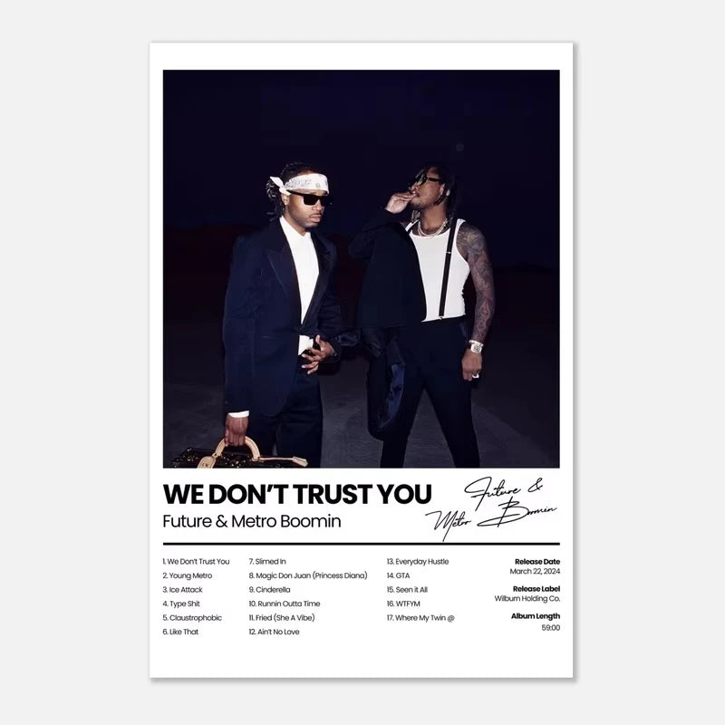 Roomify Iconic Album Posters