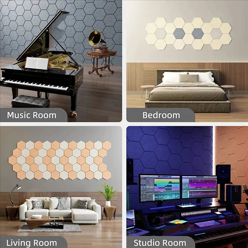 Roomify Hexa-Shield Acoustic Panels