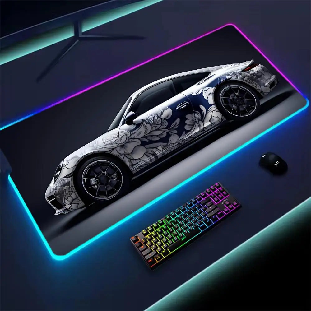 Roomify Drift RGB Desk Mat