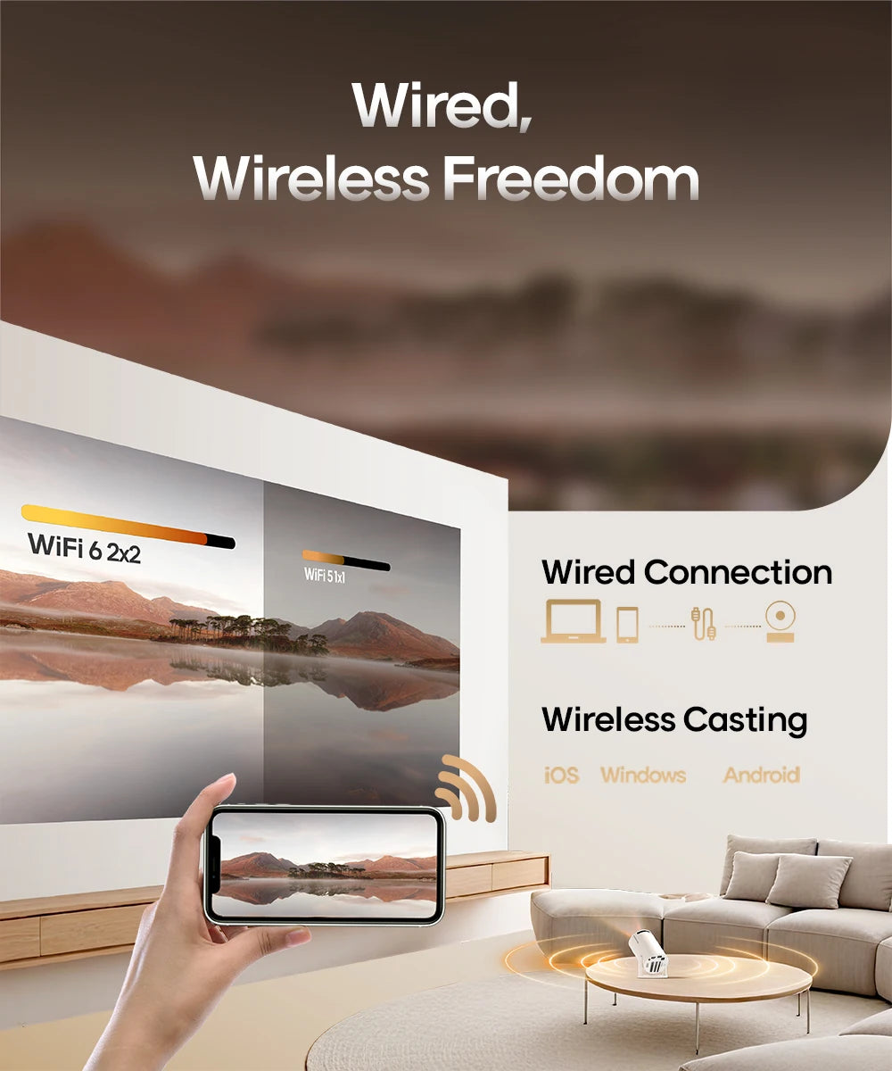 Roomify Nano Smart Projector