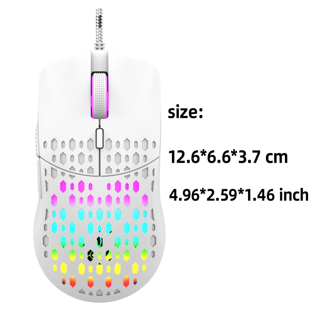 Roomify Hex-Core Wired Mouse