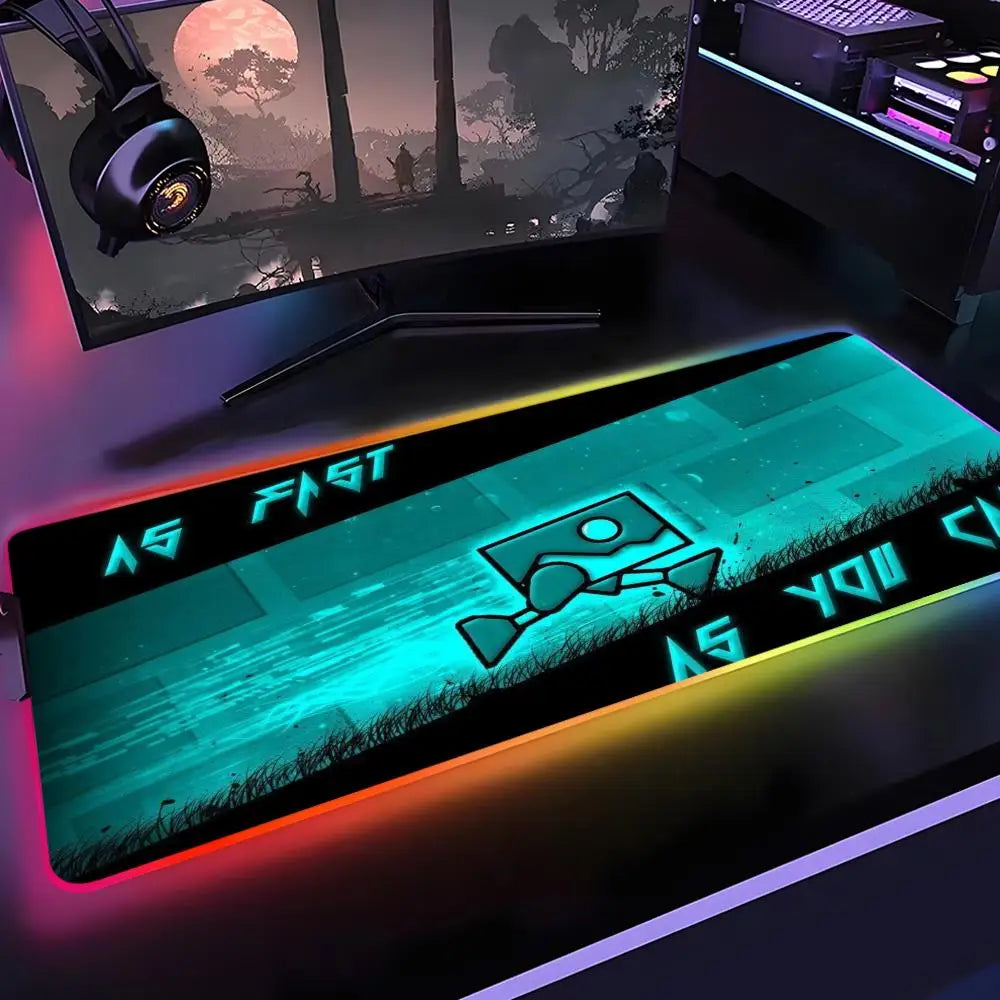 Roomify Arcade RGB Desk Mat