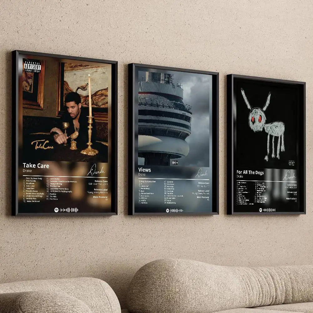 Roomify Hip-Hop Album Poster Set