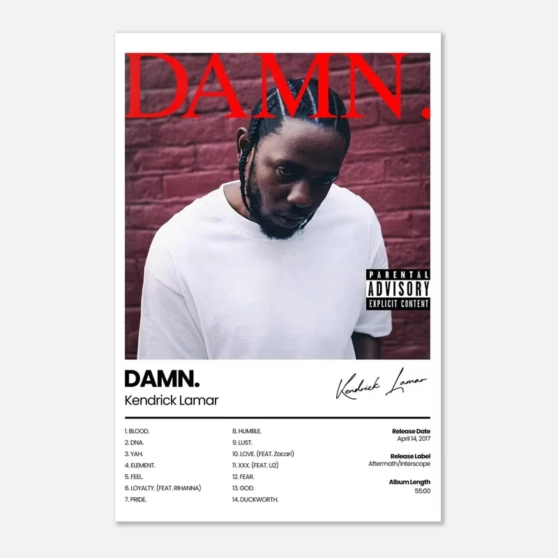 Roomify Iconic Album Posters