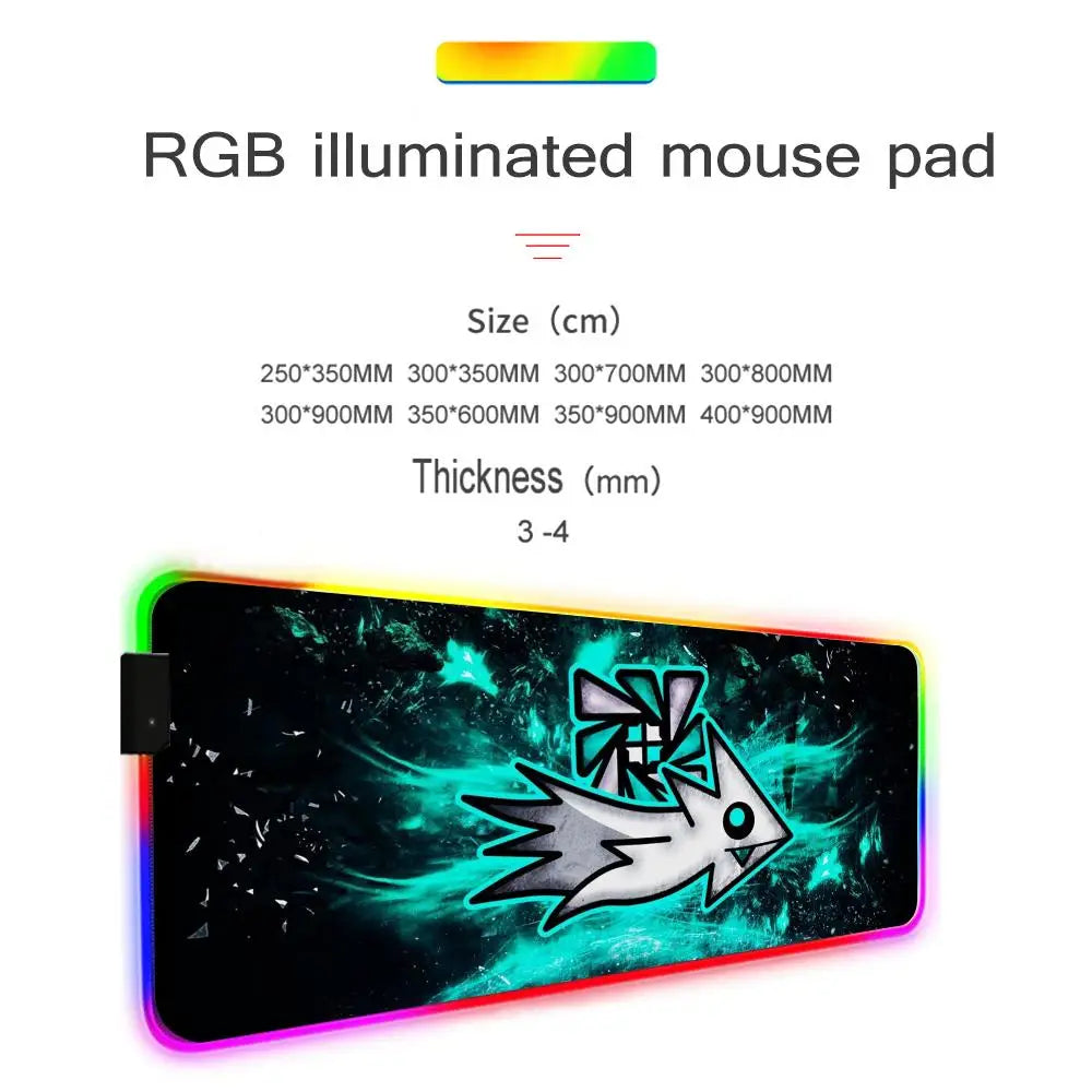 Roomify Arcade RGB Desk Mat