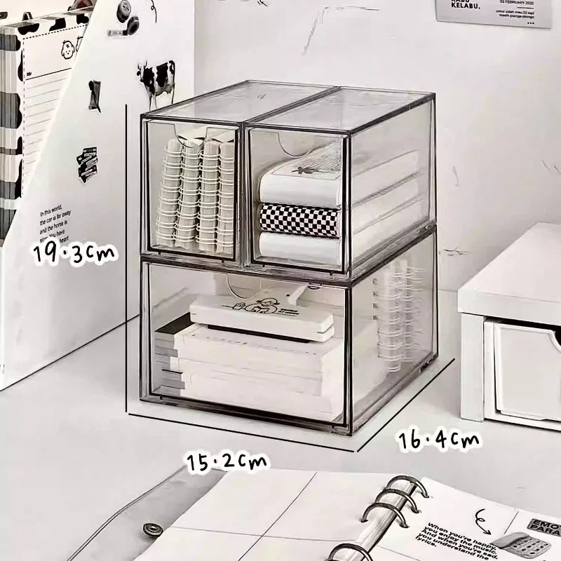 Roomify Clear Acrylic Desk Vault