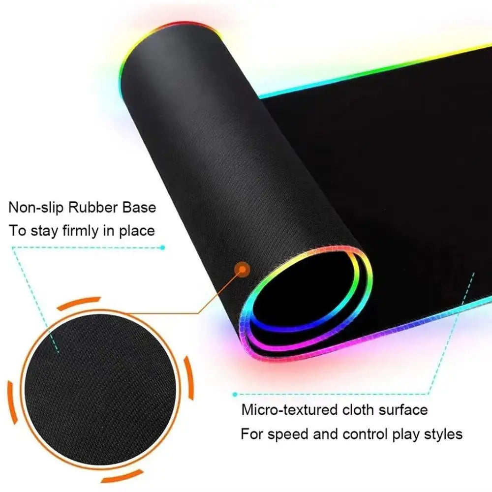Roomify Drift RGB Desk Mat