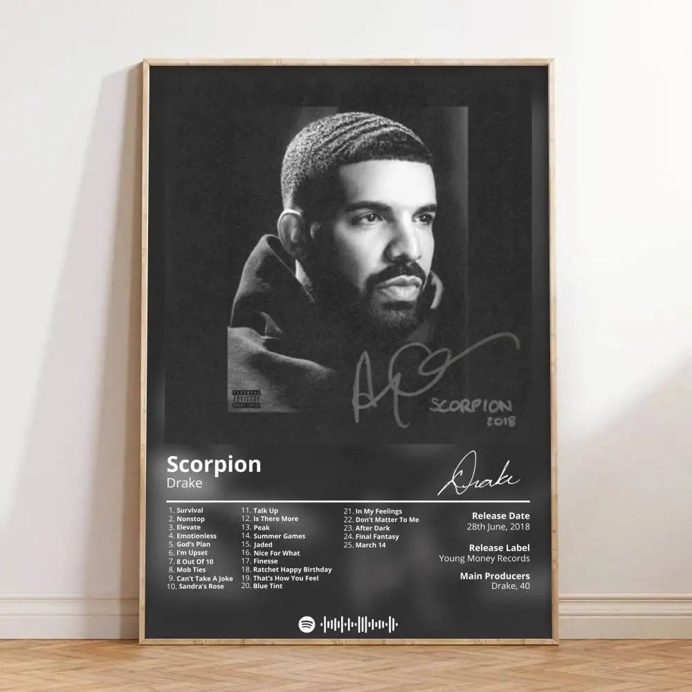 Roomify Hip-Hop Album Poster Set