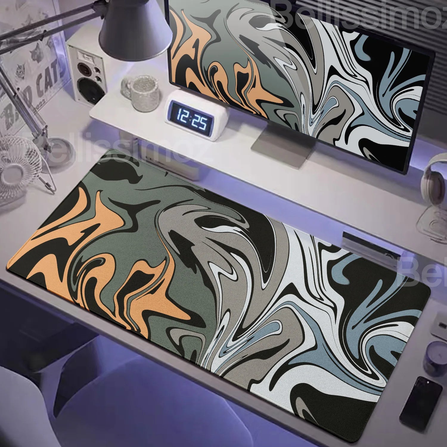 Roomify Fluid Wave Desk Mat