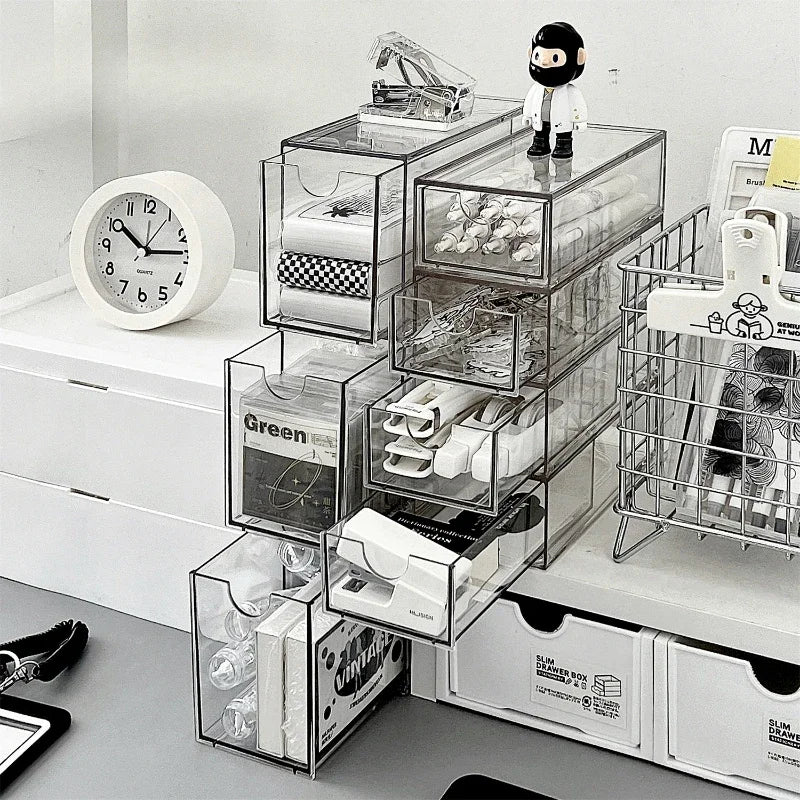 Roomify Clear Acrylic Desk Vault