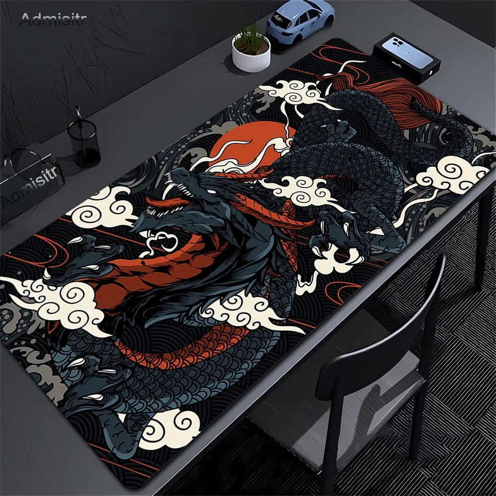 RoomLeveify Mythic Dragon Desk Mat