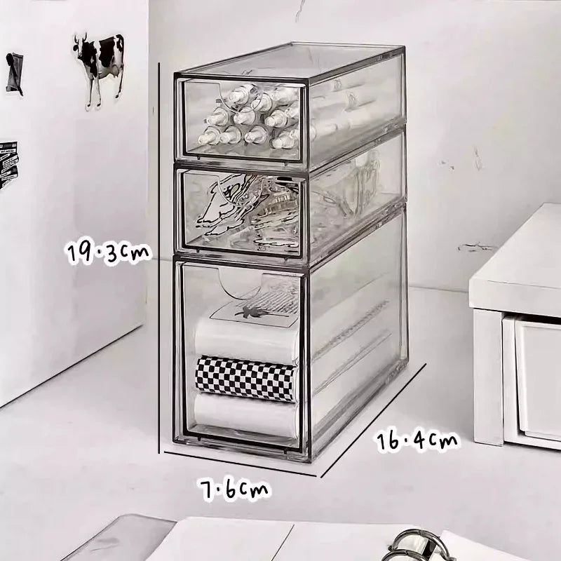 Roomify Clear Acrylic Desk Vault