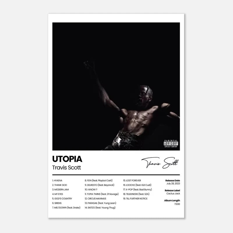 Roomify Iconic Album Posters
