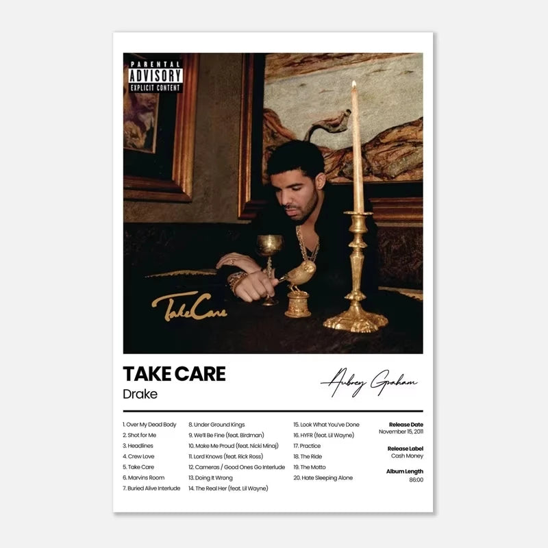 Roomify Iconic Album Posters
