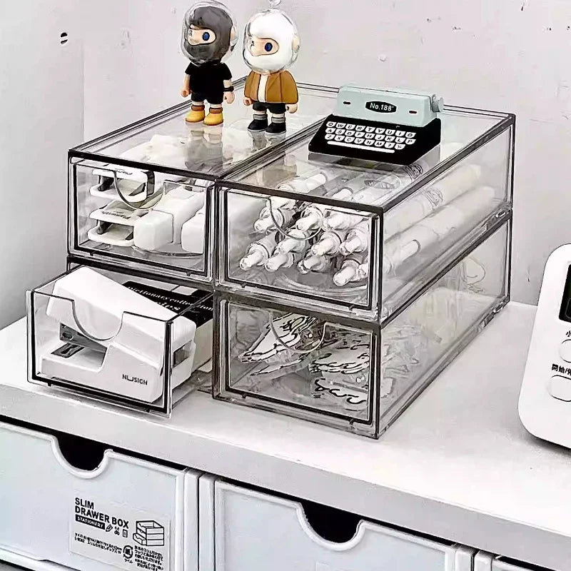 Roomify Clear Acrylic Desk Vault