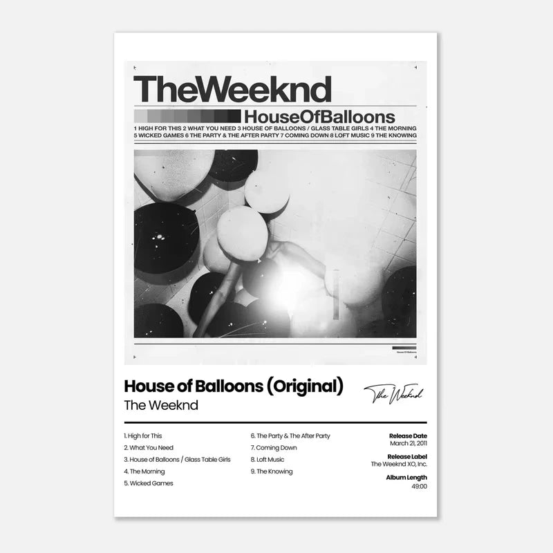 Roomify Iconic Album Posters