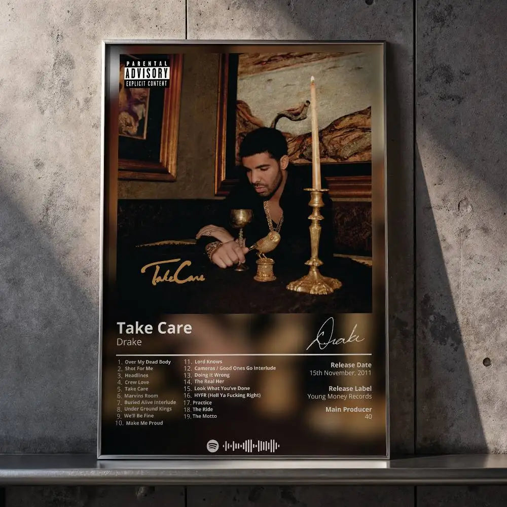 Roomify Hip-Hop Album Poster Set