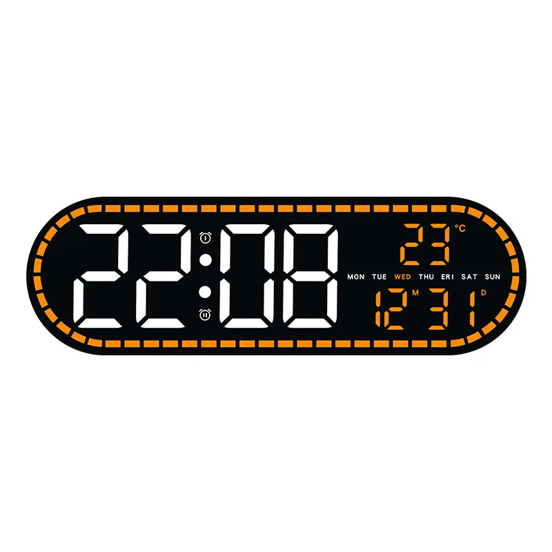 Roomify Nordic Wood Clock