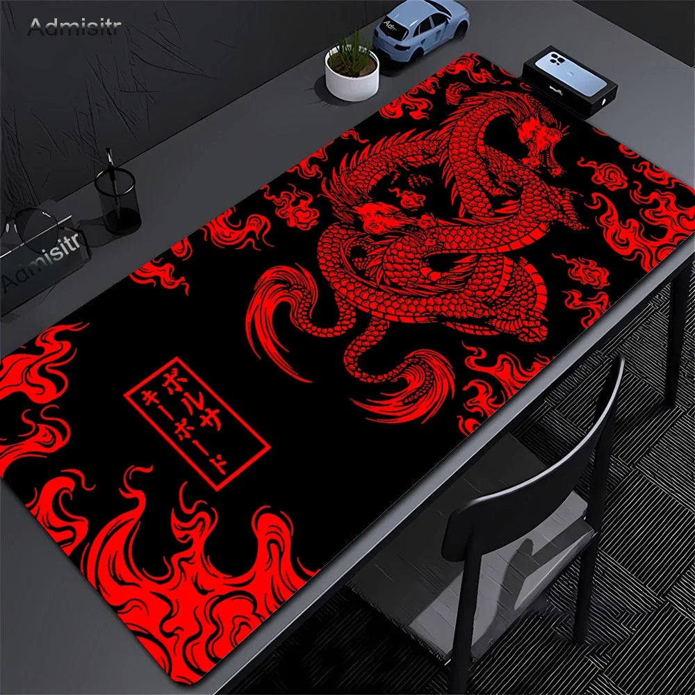 RoomLeveify Mythic Dragon Desk Mat
