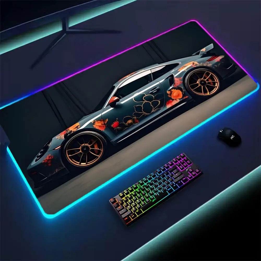 Roomify Drift RGB Desk Mat