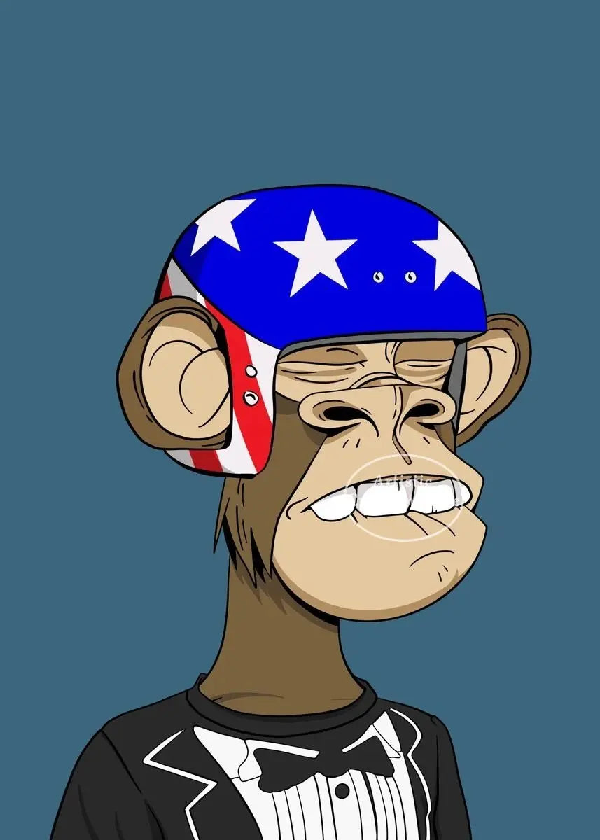 Urban NFT Monkey Poster