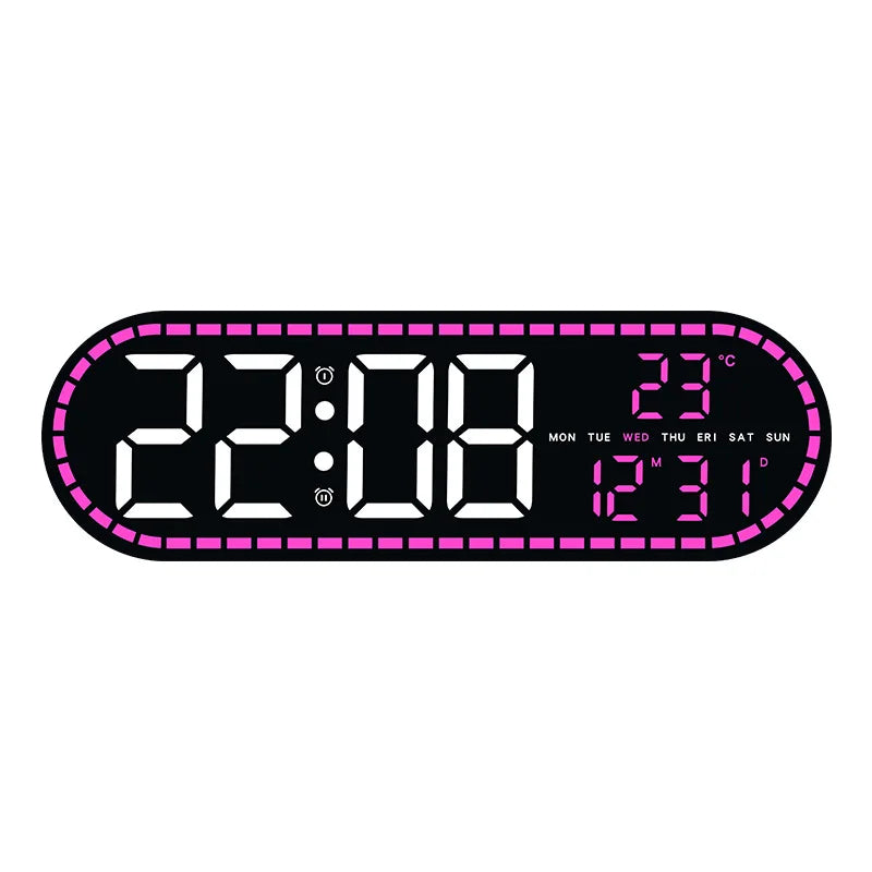 Roomify Nordic Wood Clock
