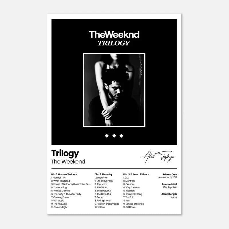 Roomify Iconic Album Posters