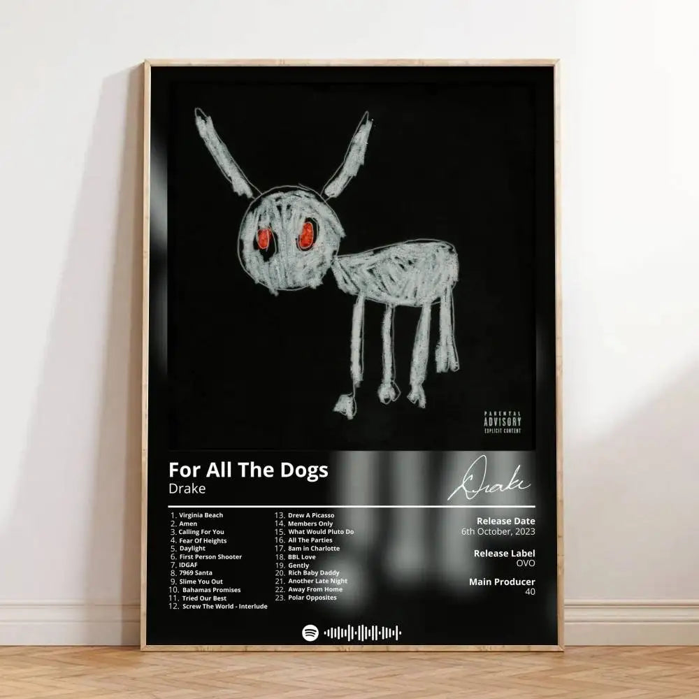 Roomify Hip-Hop Album Poster Set