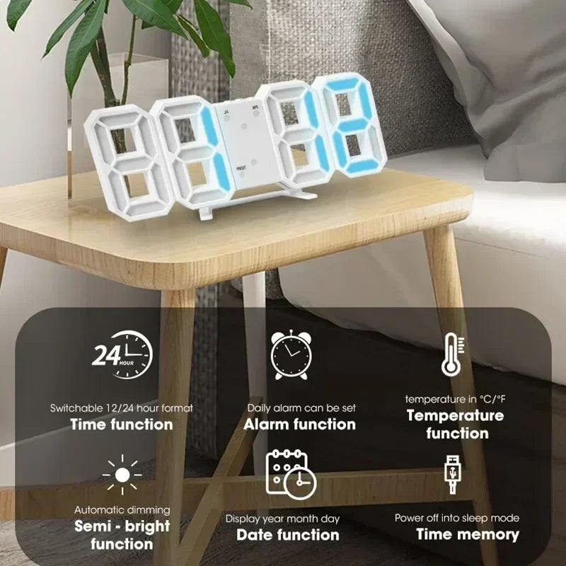 Modern 3D Wall Clock