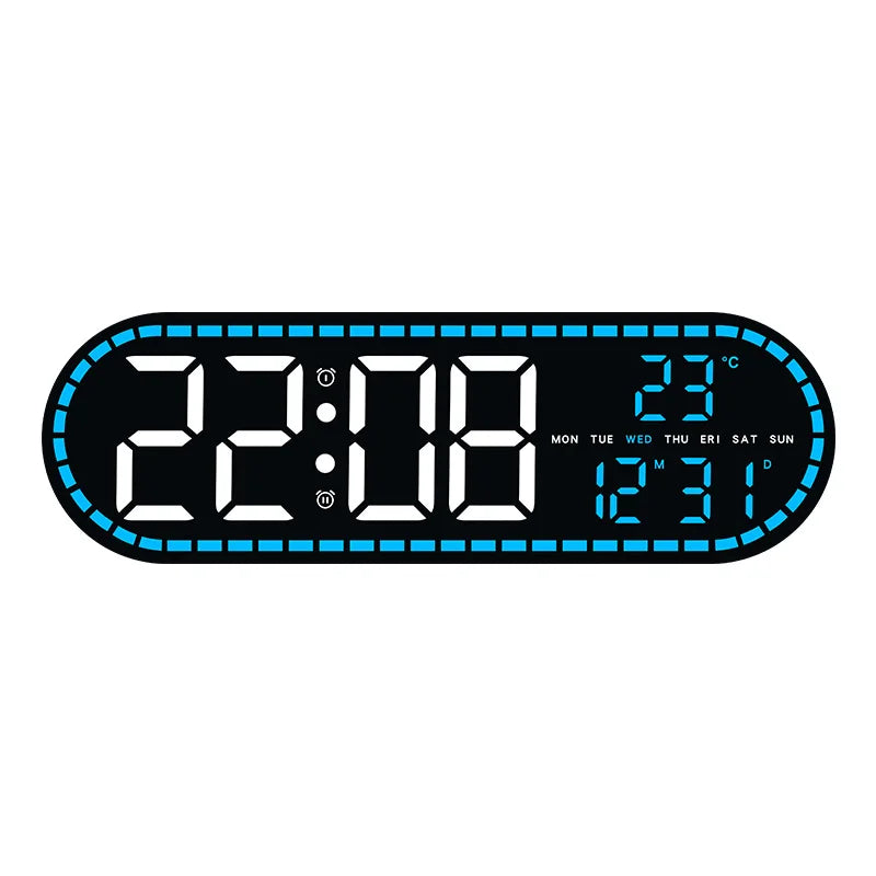 Roomify Nordic Wood Clock