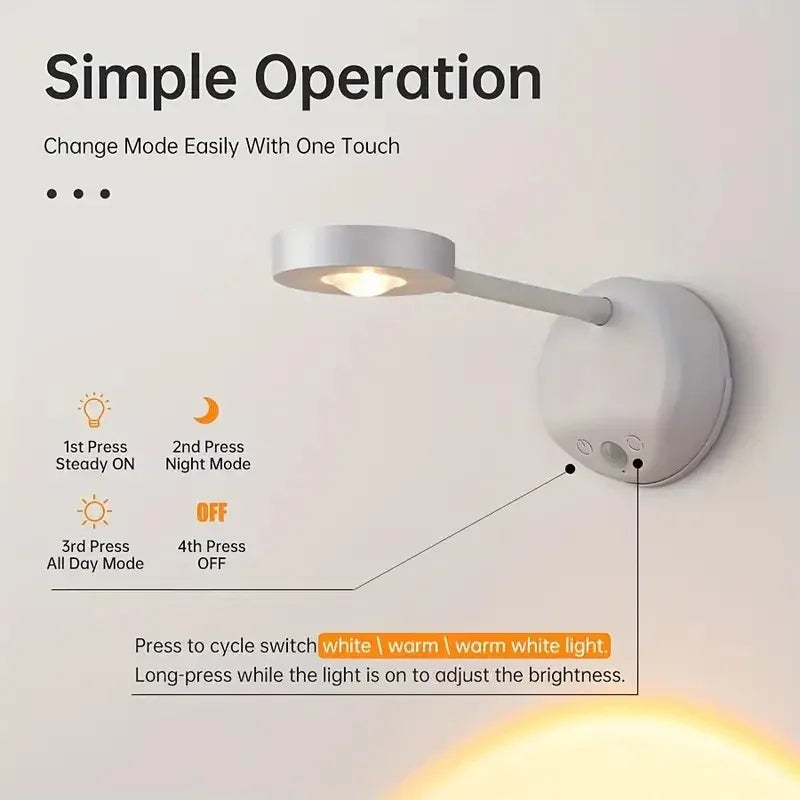Smart Wireless Wall Sconce