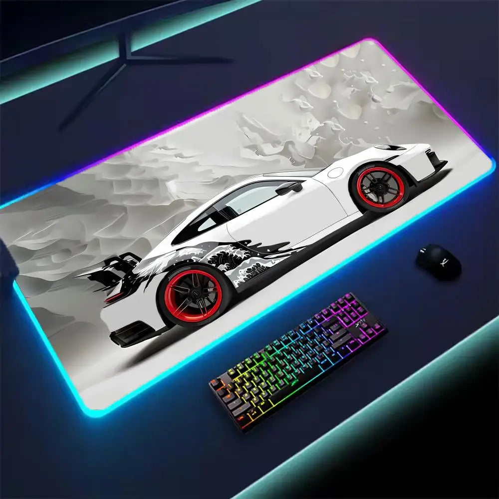 Roomify Drift RGB Desk Mat