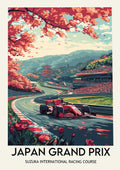 Roomify Retro Grand Prix Poster