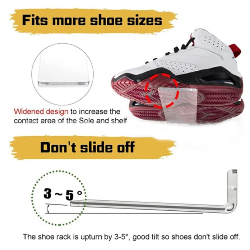 Roomify Floating Sneaker Shelves