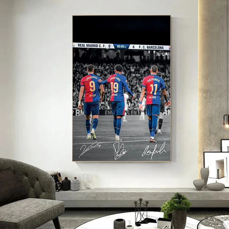 Roomify Soccer Legends Canvas