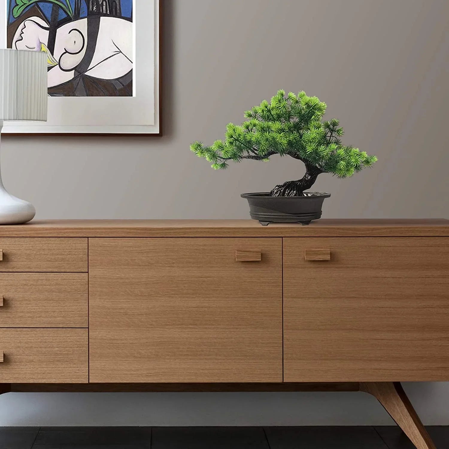 Minimalist Bonsai Desk Decor