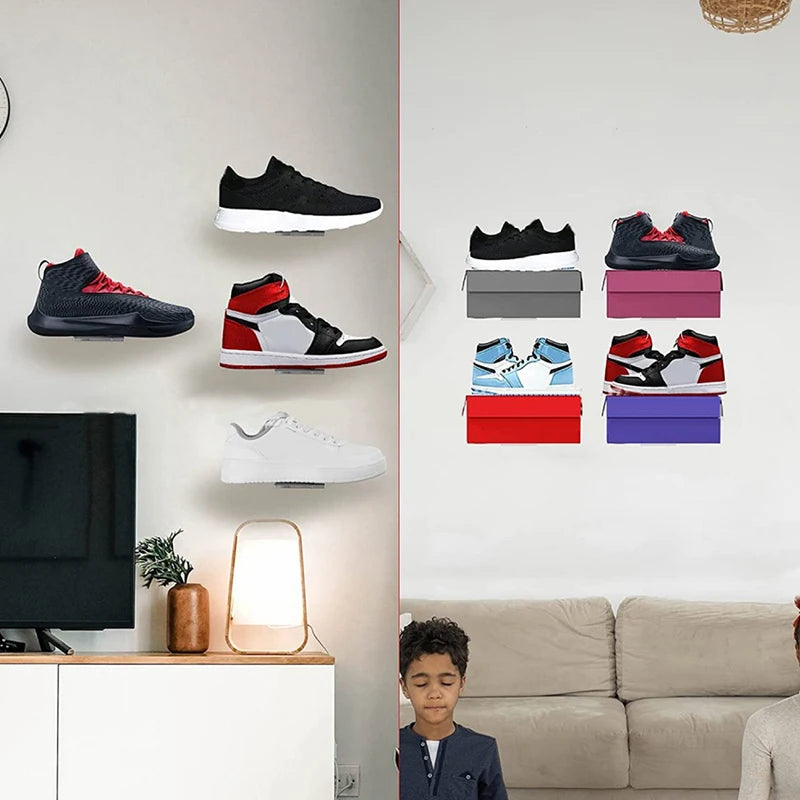 Roomify Floating Sneaker Shelves