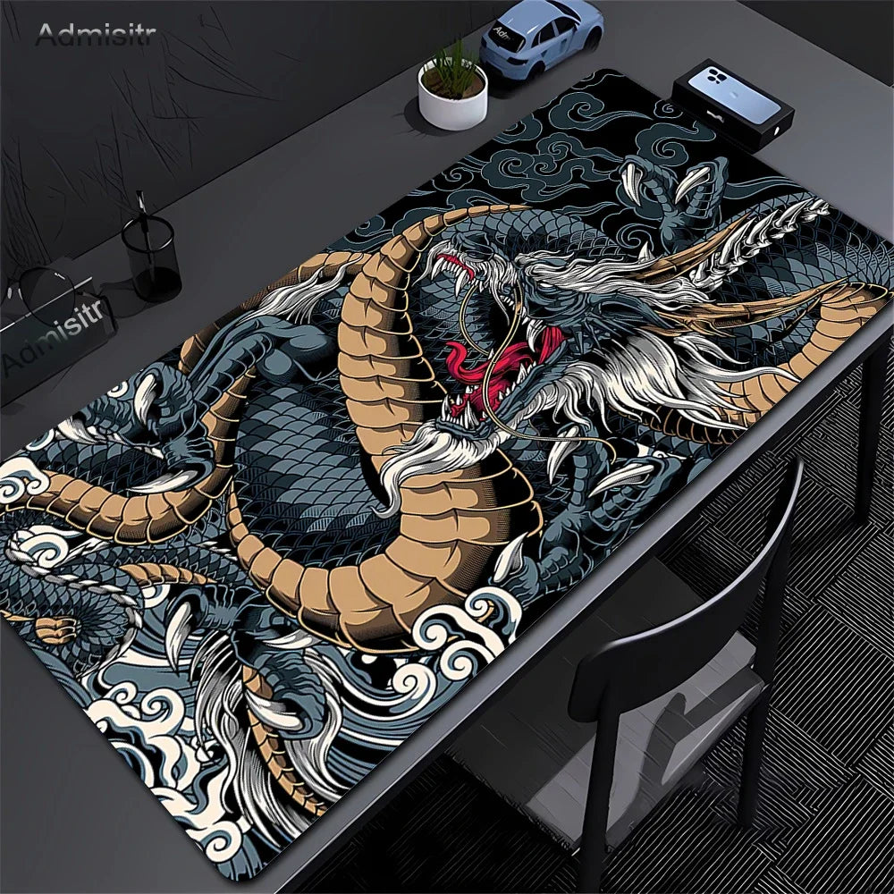 RoomLeveify Mythic Dragon Desk Mat