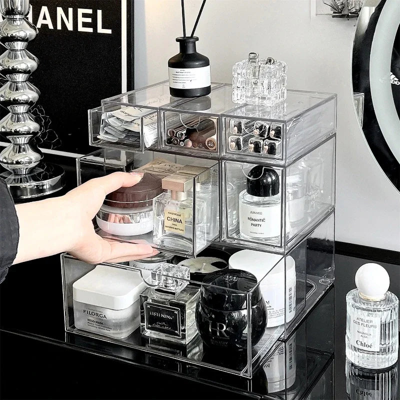 Roomify Clear Acrylic Desk Vault