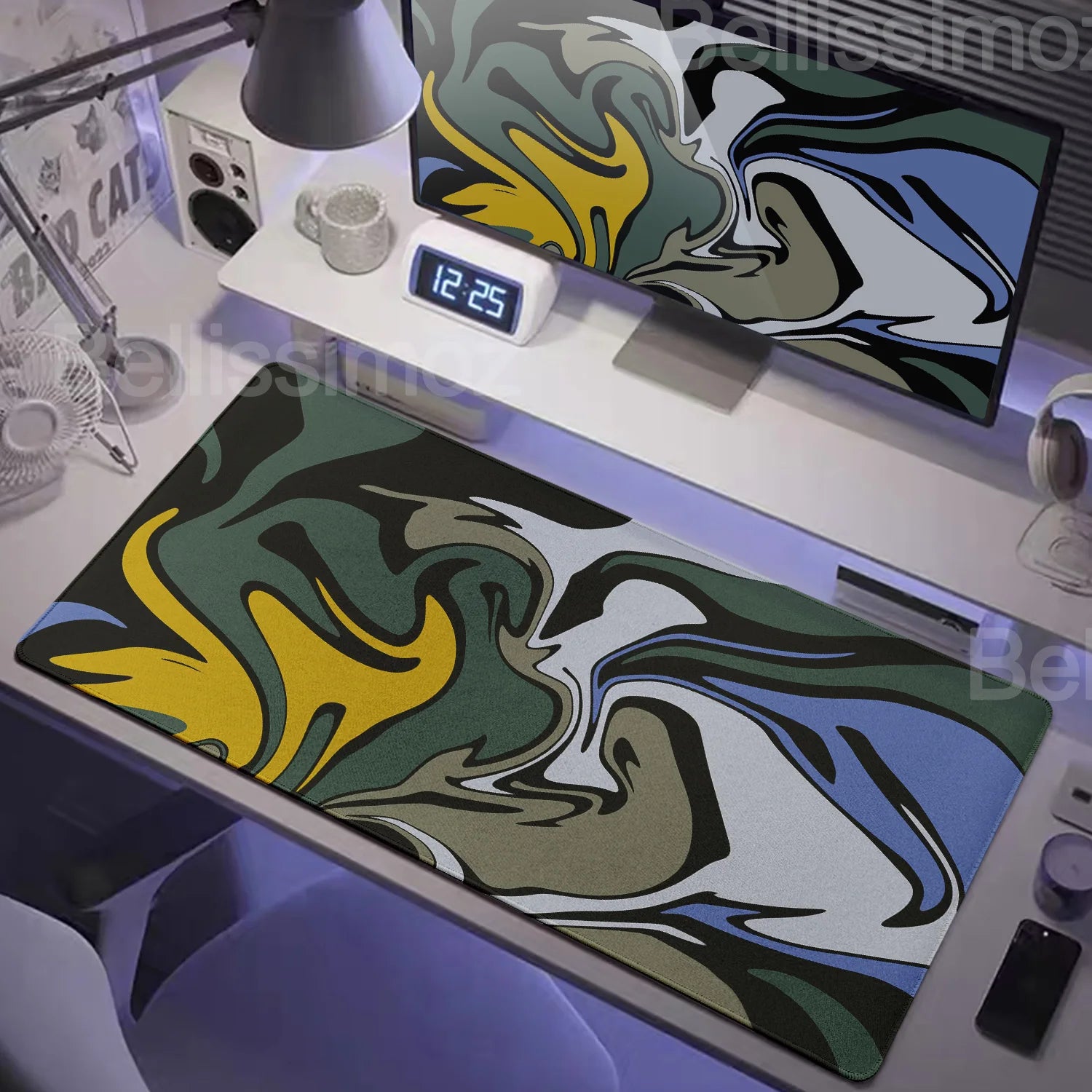 Roomify Fluid Wave Desk Mat