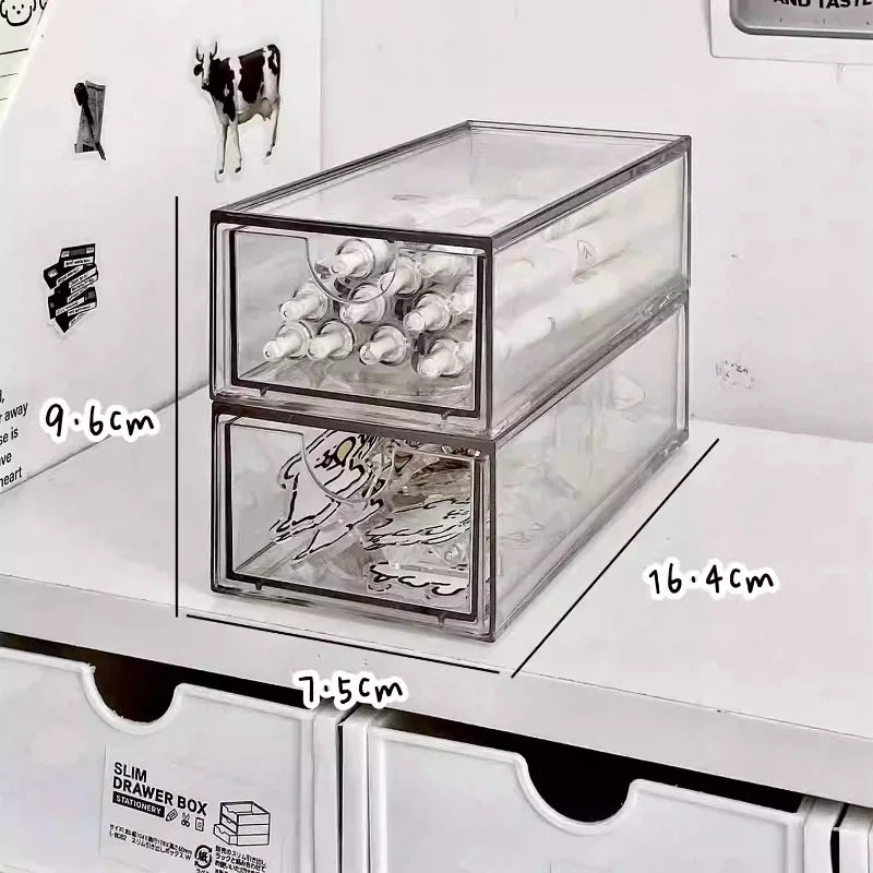 Roomify Clear Acrylic Desk Vault
