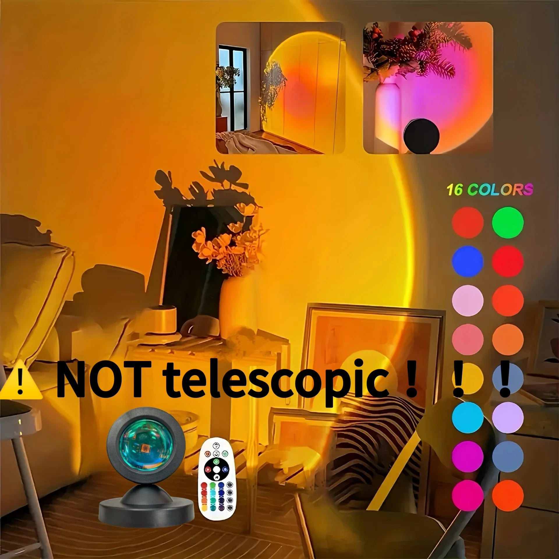 Roomify Sunset Aura Projector