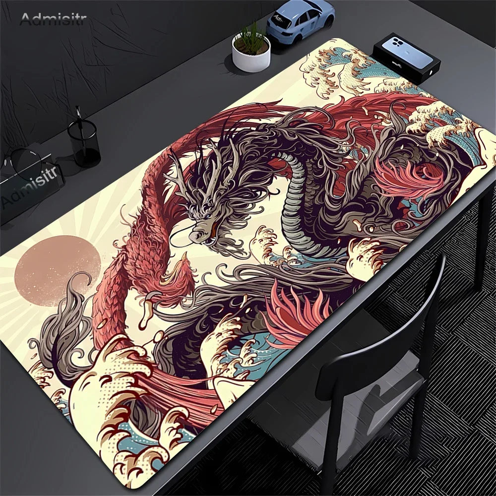 RoomLeveify Mythic Dragon Desk Mat